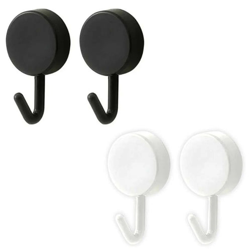 4x Ganchos - Negro y Blanco