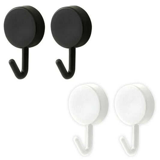 4x Ganchos - Negro y Blanco