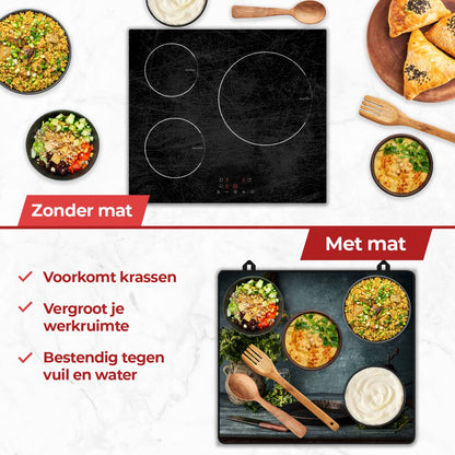 Ventajas de un tapete de inducción estilo rústico y sereno