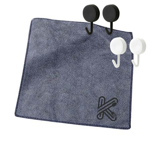 1x Set de paño y ganchos